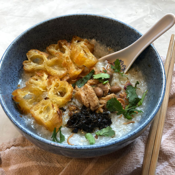 Instant Pot Chicken Barley Soup - DINING HAPPY
